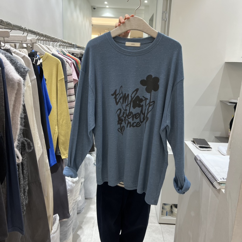 ASOME東大門實拍女裝新款休閑熱賣職業真品人氣26春夏長袖T恤A.SOME長袖T恤圖色1