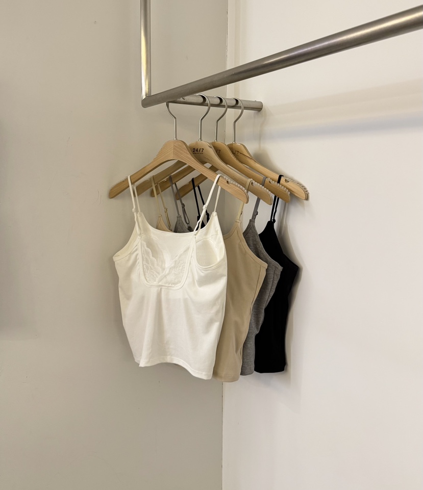 TWENTY FOUR SEVEN24-7東大門直郵女裝新品26春夏吊帶背心蕾絲TEWNTY FOUR SEVEN24-7吊帶/背心