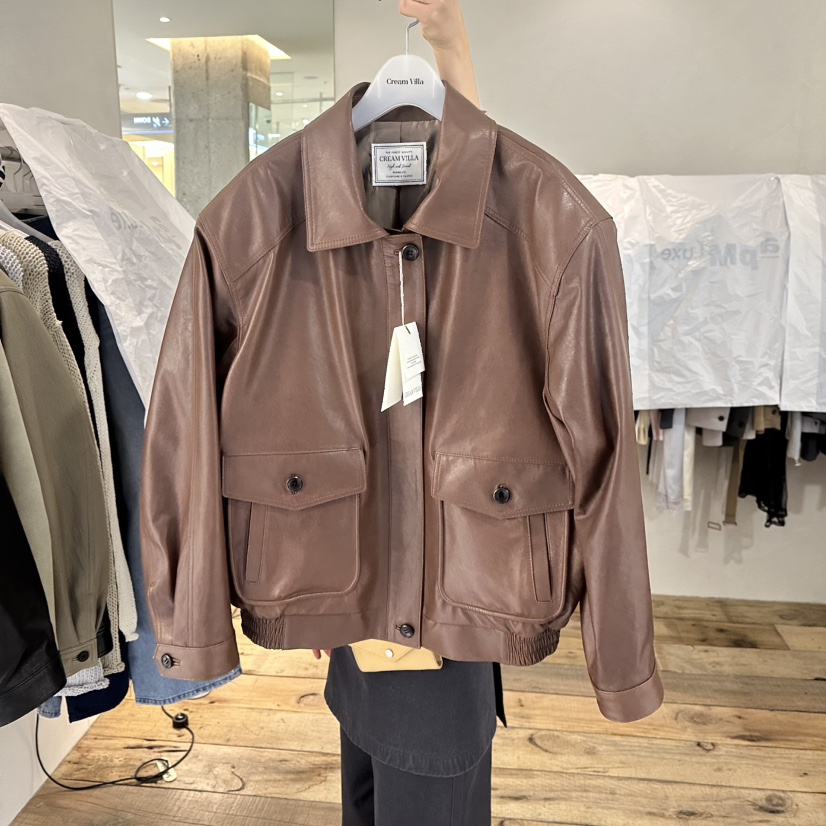 CREAM VILLA東大門實拍女裝新品職業夾克CREAMVILLA夾克圖色1