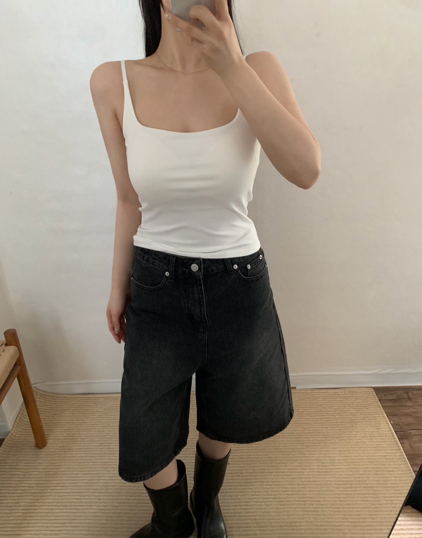 TWENTY FOUR SEVEN24-7東大門實拍女士新品26春夏吊帶背心TEWNTY FOUR SEVEN24-7吊帶/背心