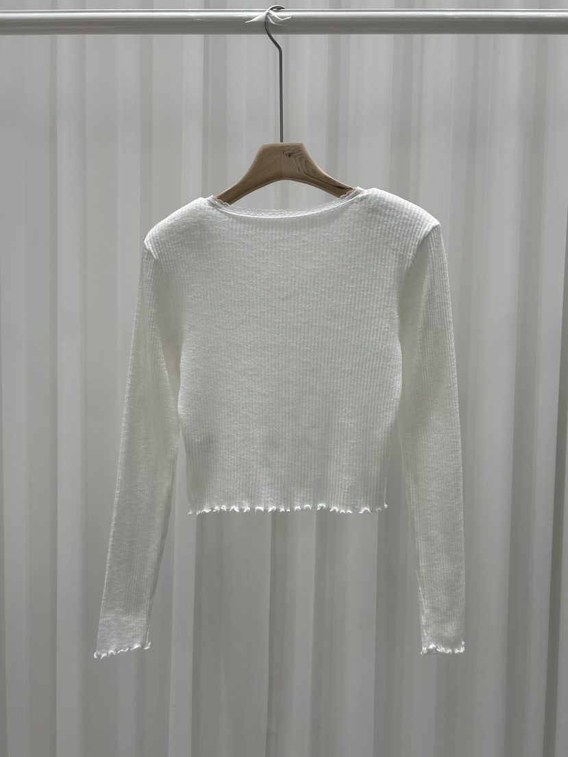 IF YOU SAY SO/PLUM-Q韓國代購女士新品職業針織衫蕾絲IF YOU SAY SO/PLUM-Q針織衫