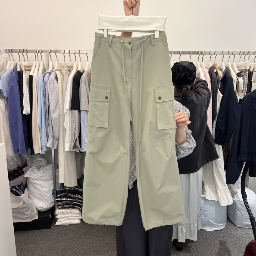 SALONDEMAG韓國代購女裝新品26春夏時尚推薦休閑褲工裝褲SALONDEMAG休閑褲圖色1