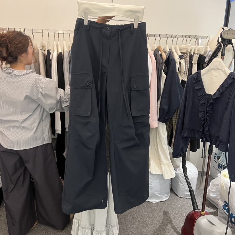 SALONDEMAG韓國代購女裝新品26春夏時尚推薦休閑褲工裝褲SALONDEMAG休閑褲圖色2