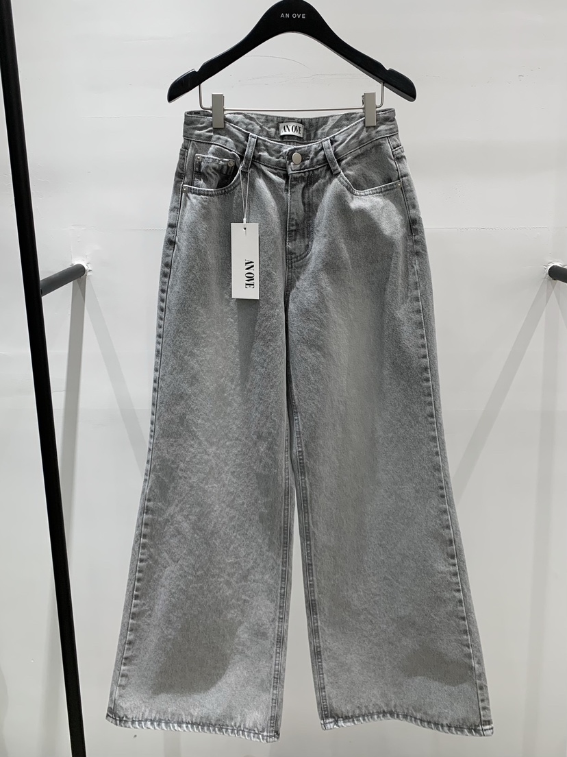 ANOVE東大門實拍女士新品熱賣休閑真品推薦26春夏時尚牛仔褲ANOVE牛仔褲圖色1