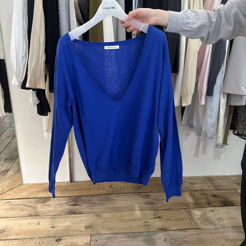 CREAM VILLA韓國直郵女裝新品26春夏針織衫V領CREAMVILLA針織衫圖色4
