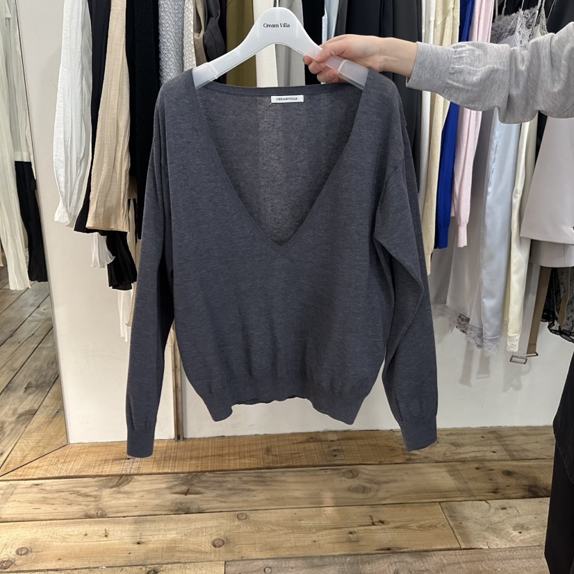 CREAM VILLA韓國直郵女裝新品26春夏針織衫V領CREAMVILLA針織衫圖色5