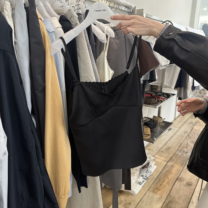 CREAM VILLA東大門直郵女士新品推薦吊帶背心CREAMVILLA吊帶/背心圖色2