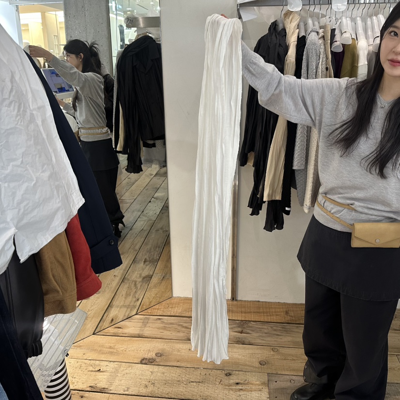 CREAM VILLA東大門代購女裝新款休閑圍巾披肩圍巾CREAMVILLA圍巾/披肩圖色1