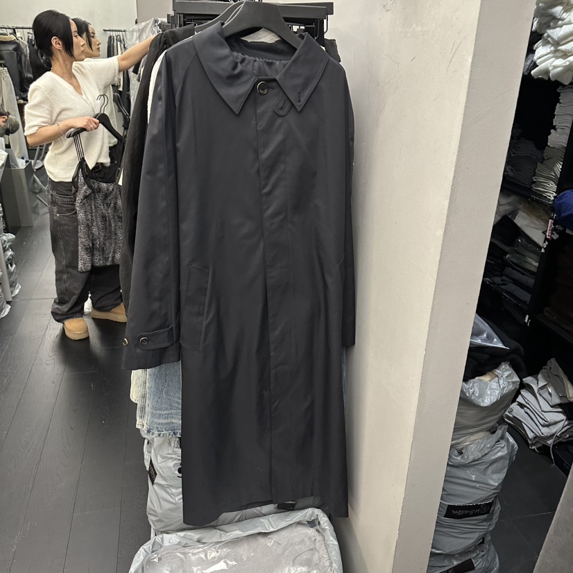 PROJECT WAVE-P東大門實拍女士新品26春夏長款風衣含腰帶PROJECT WAVE長款風衣圖色2