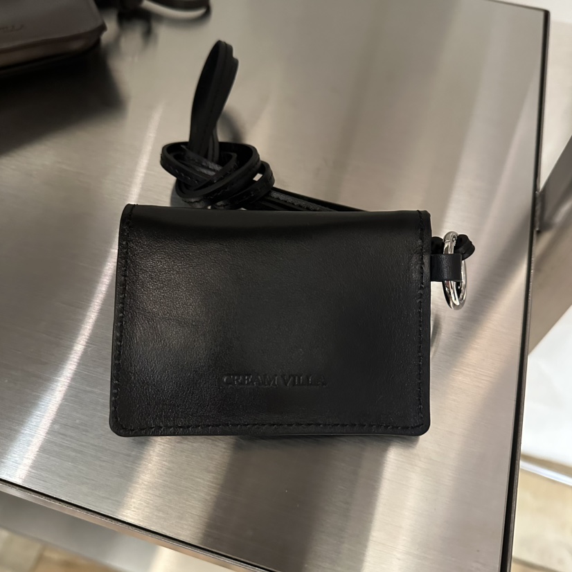 CREAM VILLA韓國代購女士新品休閑錢包卡包零錢包CREAMVILLA錢包/卡包/零錢包圖色3黑色