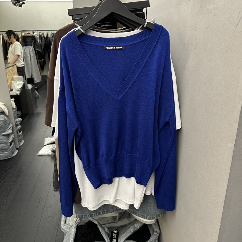 PROJECT WAVE-P韓國代購女裝新品推薦26春夏真品針織衫PROJECT WAVE針織衫圖色3