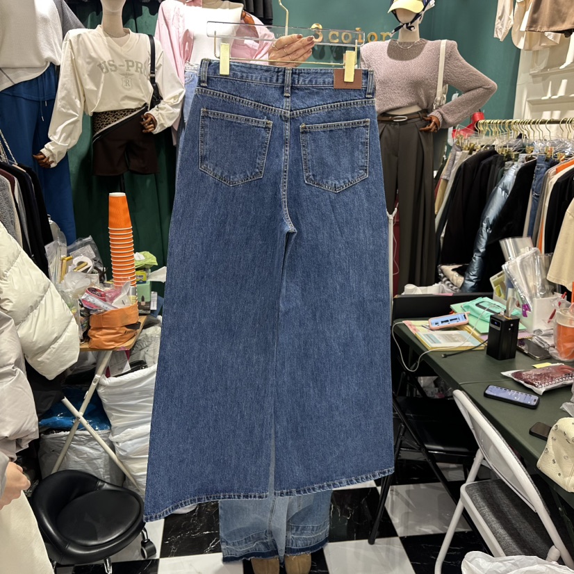 3COLOR東大門實拍女裝新款推薦牛仔褲Three color牛仔褲