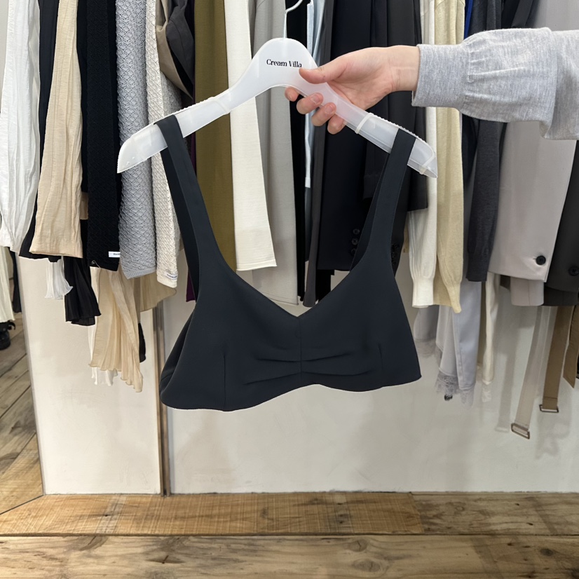 CREAM VILLA韓國代購女裝新款真品吊帶背心CREAMVILLA吊帶/背心圖色2墨色