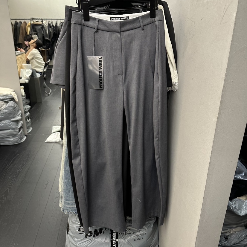 PROJECT WAVE-P東大門實拍女士新款休閑職業推薦休閑褲PROJECT WAVE休閑褲圖色1
