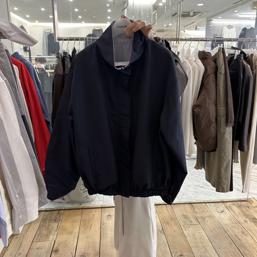CREAM VILLA東大門直郵女士新品休閑夾克兩面穿CREAMVILLA夾克圖色3