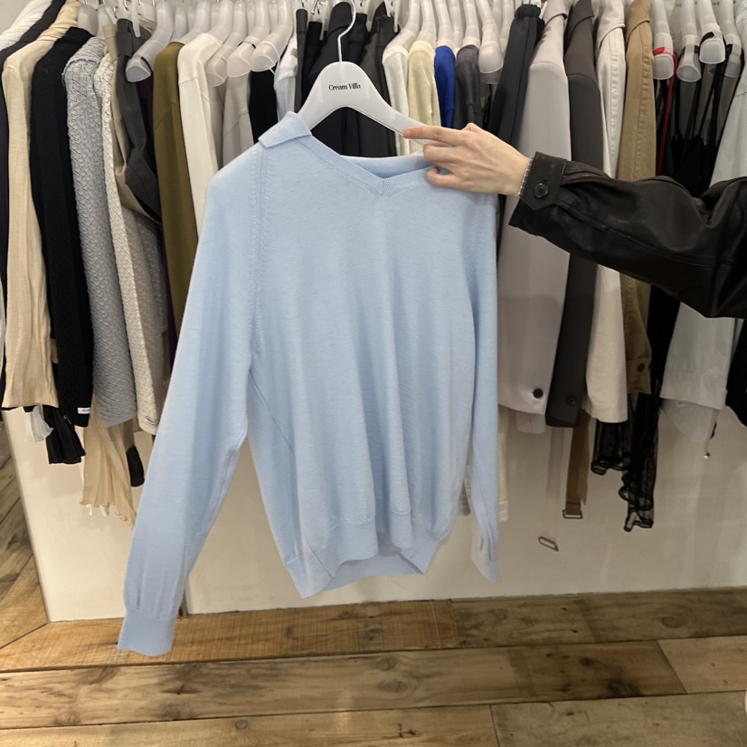 CREAM VILLA東大門直郵女裝新品熱賣針織衫CREAMVILLA針織衫圖色2