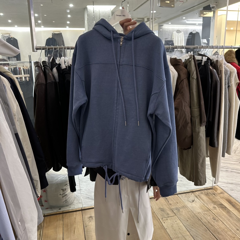 CREAM VILLA東大門直郵女裝新品熱賣衛衣拉鏈CREAMVILLA衛衣圖色1