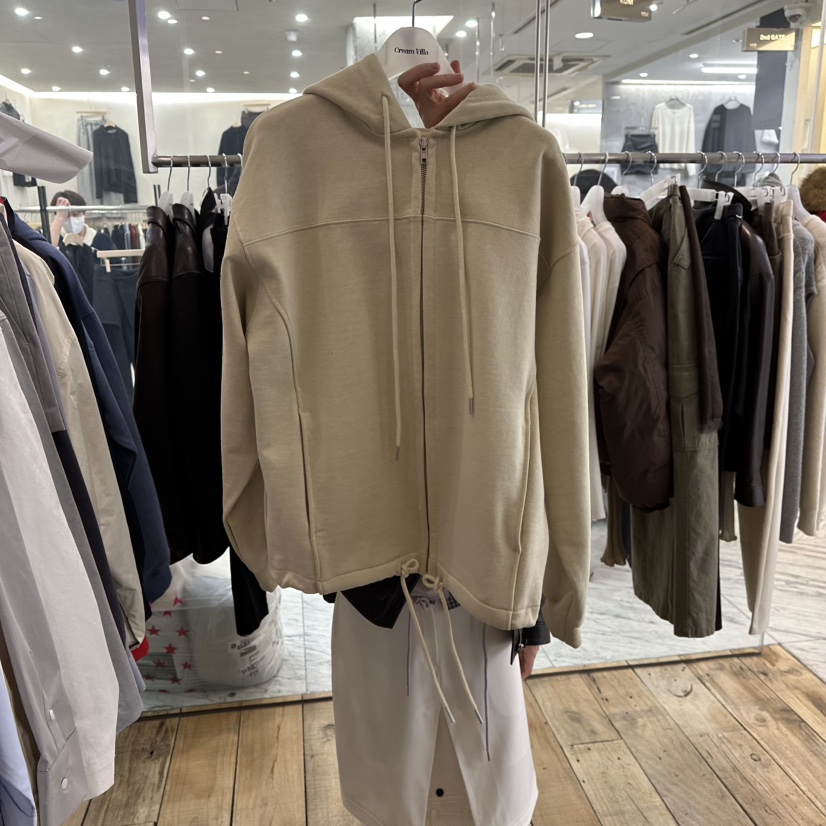 CREAM VILLA東大門直郵女裝新品熱賣衛衣拉鏈CREAMVILLA衛衣圖色2