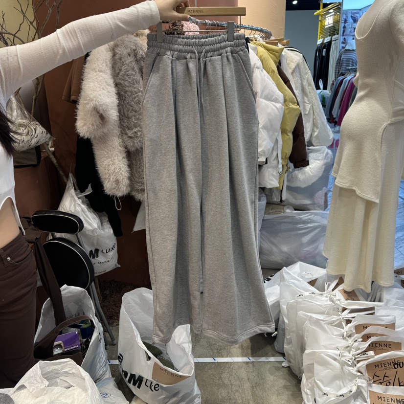 MIENNE韓國代購女士新款推薦熱賣休閑時尚職業人氣休閑褲MIENNE休閑褲圖色1