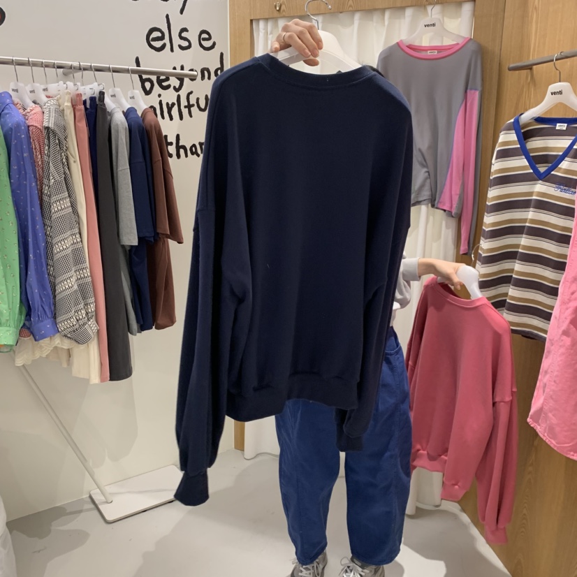 VENTI東大門直郵女裝新款推薦26春季人氣熱賣時尚衛衣花朵VENTI衛衣