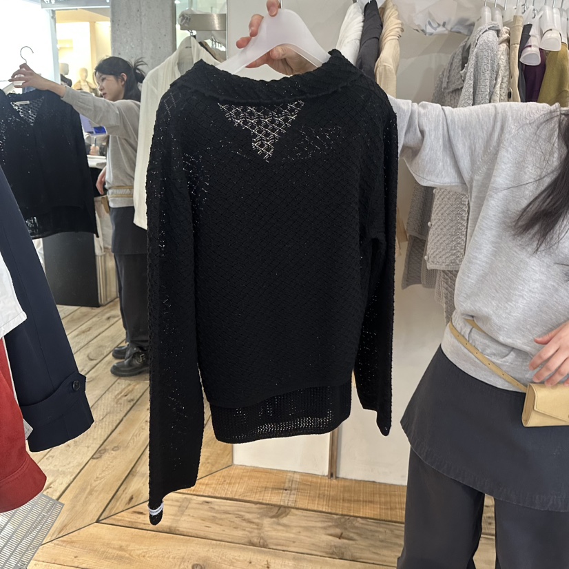 CREAM VILLA韓國代購女士新品熱賣針織衫不含內搭CREAMVILLA針織衫