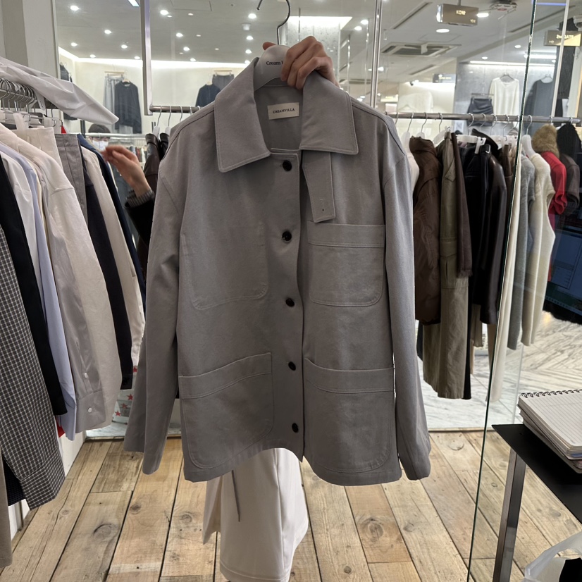 CREAM VILLA東大門代購女士新款人氣夾克CREAMVILLA夾克圖色2