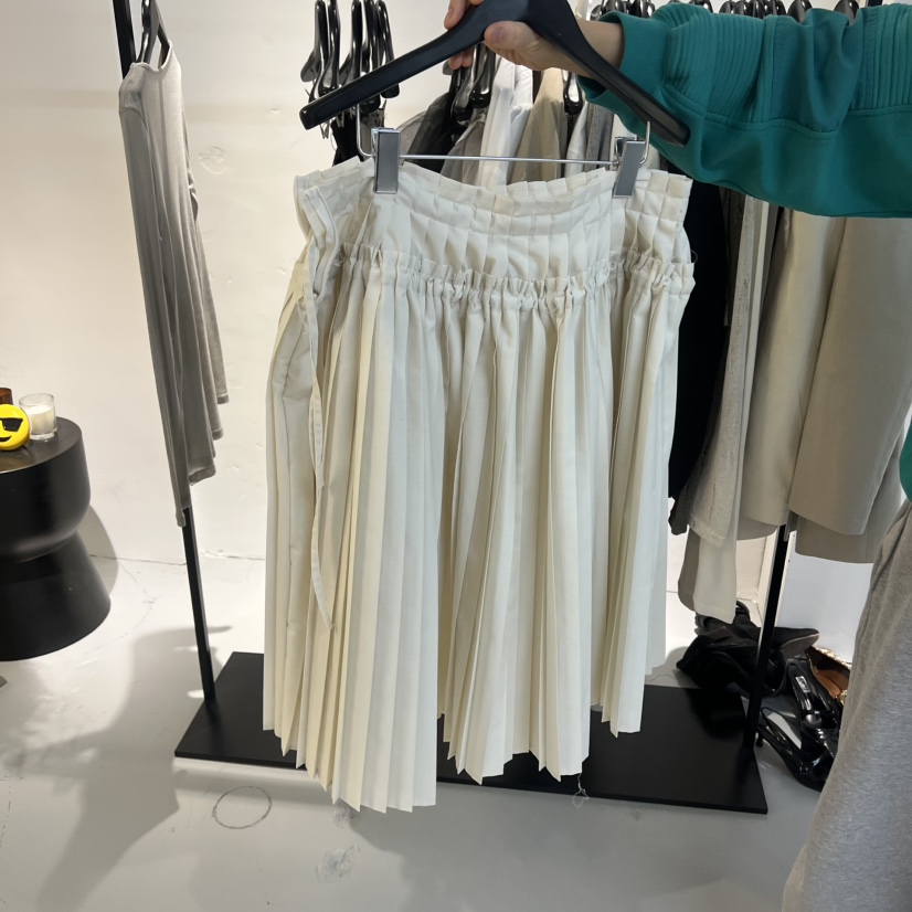 NEU ADULT韓國代購女士新款人氣26春季半身裙中短裙百褶褶裙NEU ADULT半身裙/中短裙