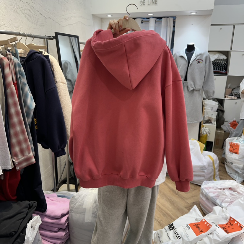 DE LINE韓國直郵女士新款時尚職業人氣休閑推薦26春季衛衣DE LINE衛衣