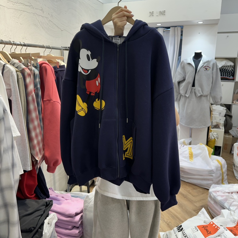 DE LINE韓國直郵女士新款時尚職業人氣休閑推薦26春季衛衣DE LINE衛衣圖色2