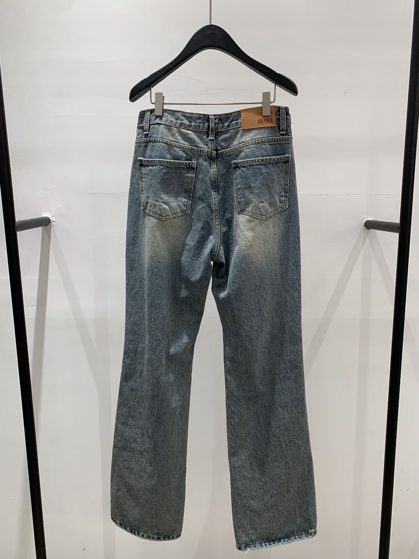 ANOVE東大門直郵女裝新品26春季時尚人氣休閑推薦職業牛仔褲ANOVE牛仔褲