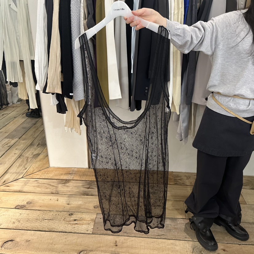 CREAM VILLA東大門實拍女士新品人氣連衣裙蕾絲CREAMVILLA連衣裙圖色1