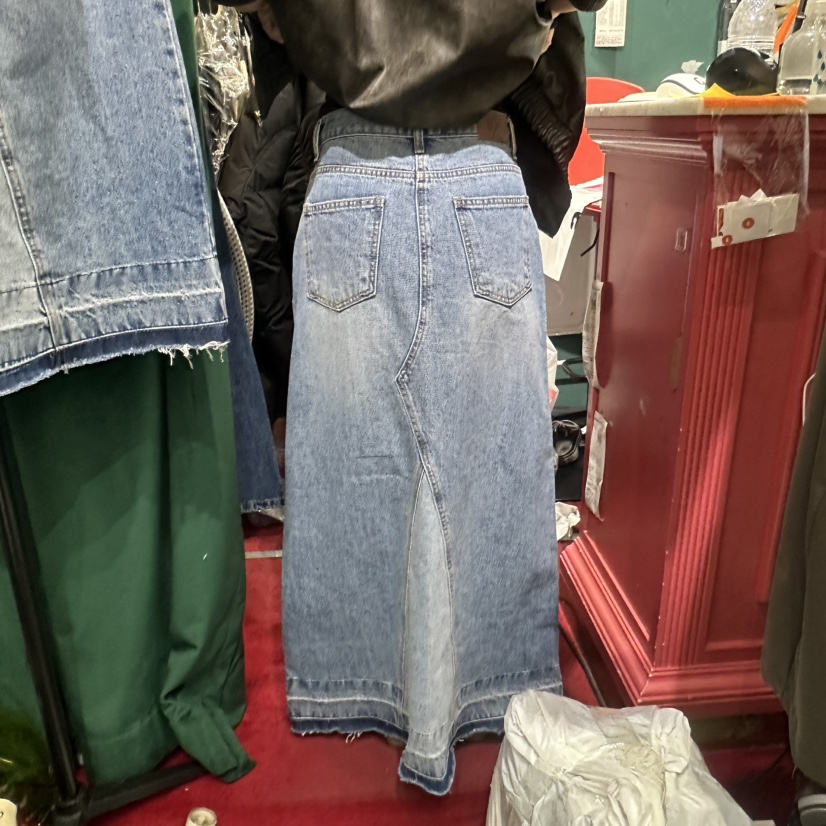 3COLOR東大門實拍女裝新款休閑長裙Three color長裙