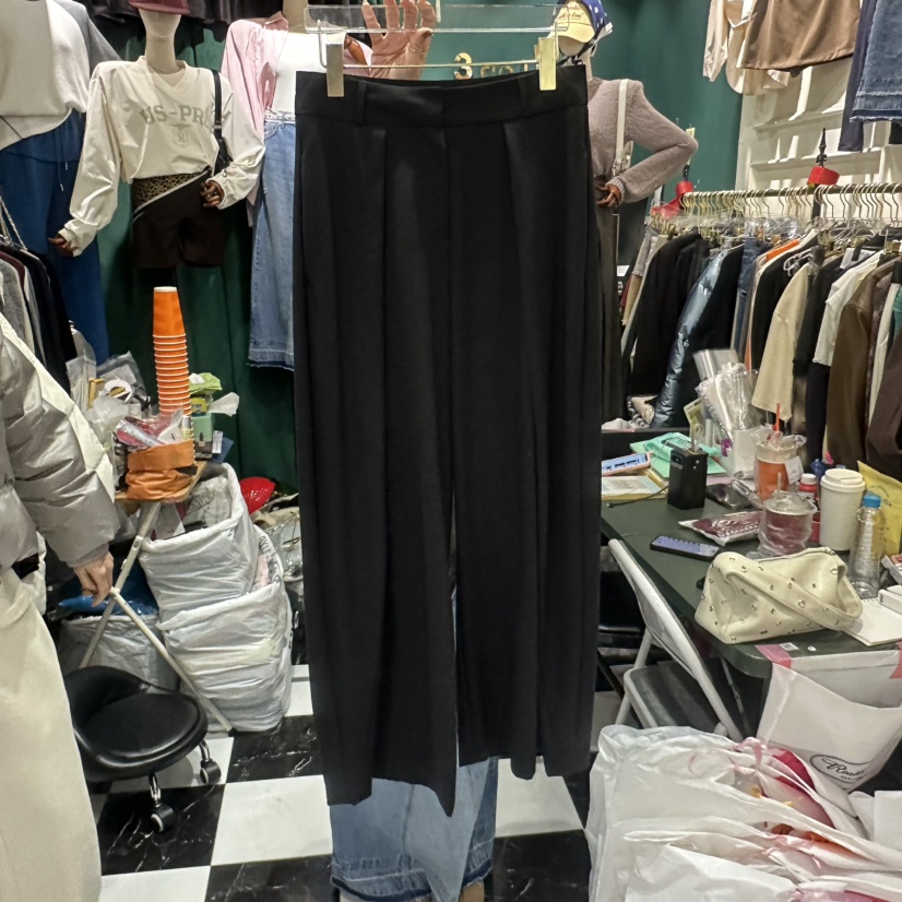 3COLOR韓國代購女士新款時尚休閑褲不含腰帶Three color休閑褲圖色2