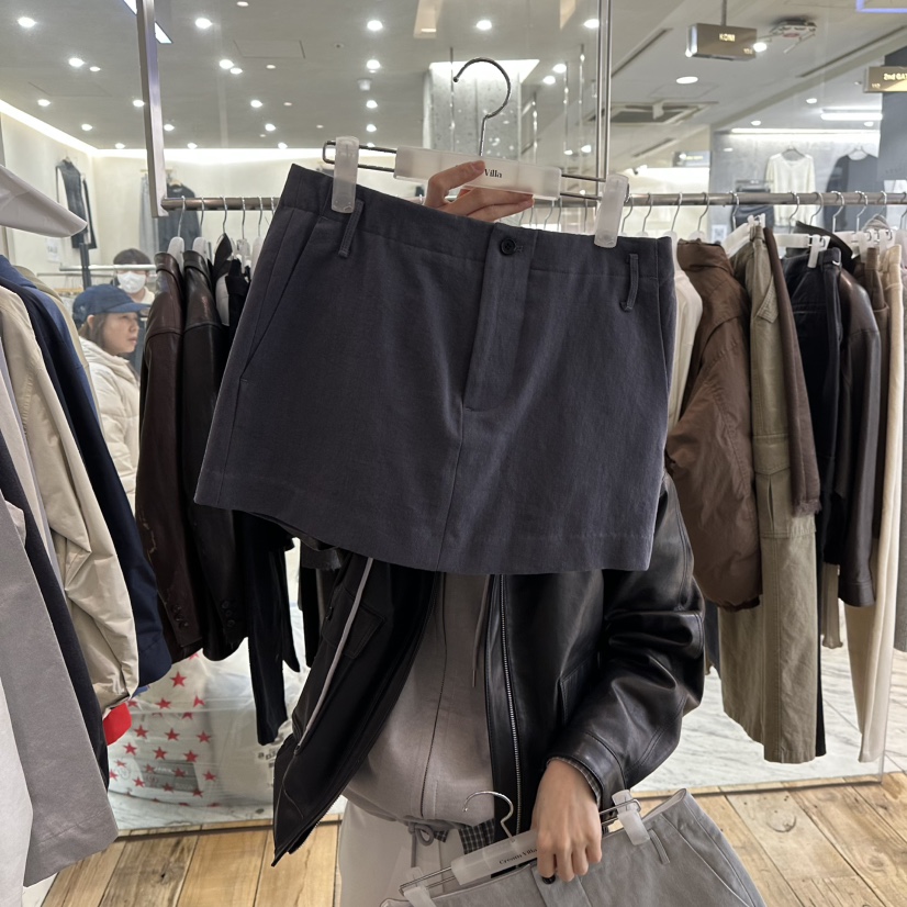 CREAM VILLA韓國代購女裝新品人氣短裙CREAMVILLA短裙圖色3