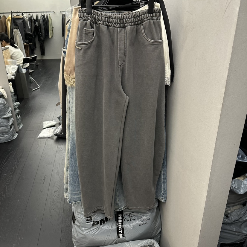 PROJECT WAVE-P韓國代購女裝新款休閑熱賣職業26春夏休閑褲PROJECT WAVE休閑褲圖色2