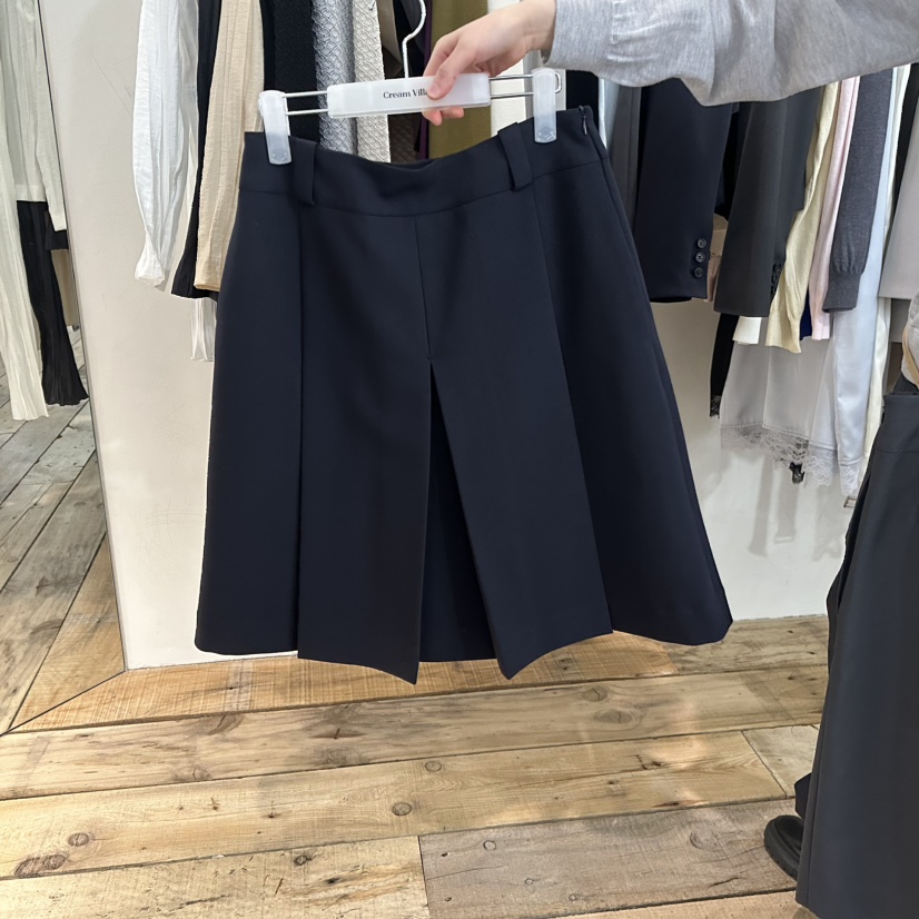 CREAM VILLA東大門代購女裝新品休閑短裙百褶褶裙CREAMVILLA短裙圖色2