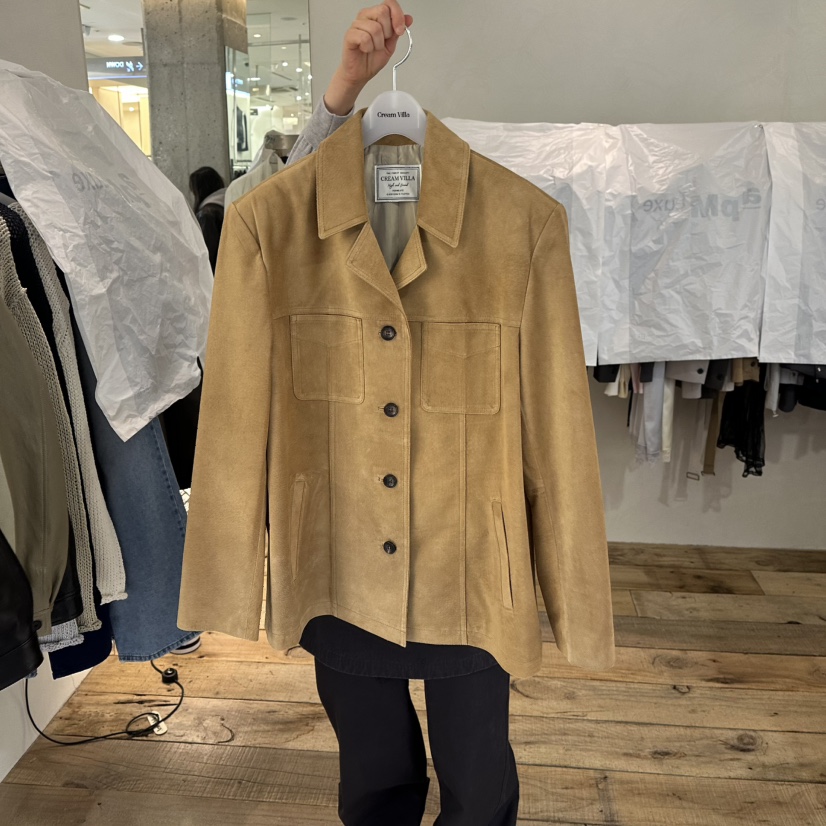 CREAM VILLA東大門代購女士新品熱賣夾克CREAMVILLA夾克圖色2