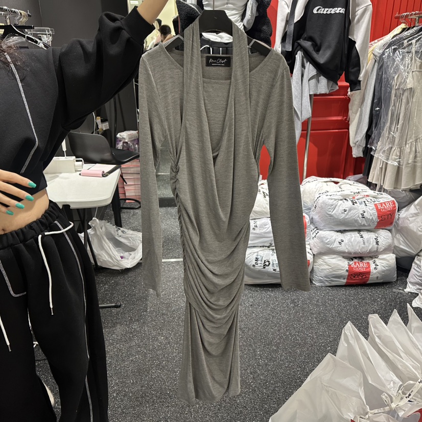 RARE CLOSET東大門實拍女裝新品26春夏休閑職業時尚連衣裙RARE CLOSET連衣裙圖色1