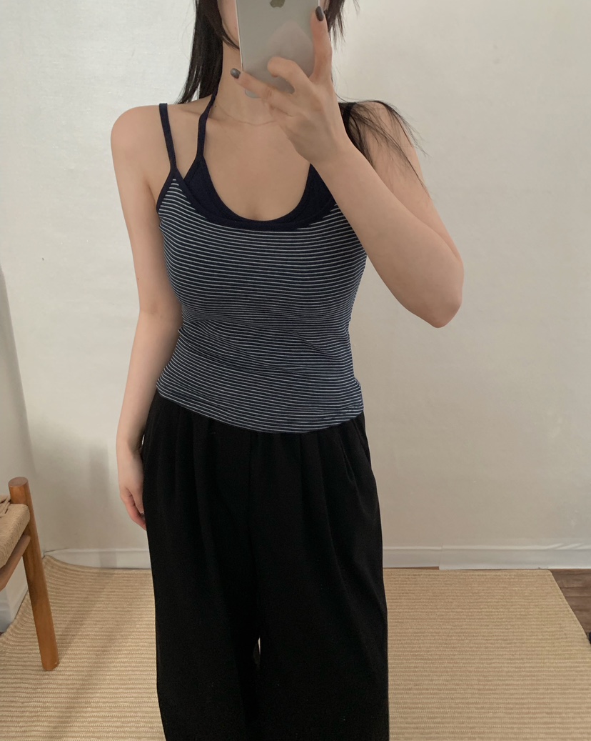 TWENTY FOUR SEVEN24-7東大門代購女裝新品職業吊帶背心TEWNTY FOUR SEVEN24-7吊帶/背心