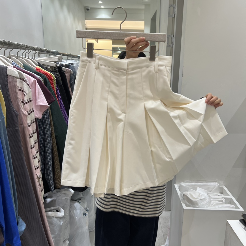 ASOME韓國直郵女士新品時尚熱賣人氣推薦職業裙褲不含腰帶A.SOME裙褲圖色2