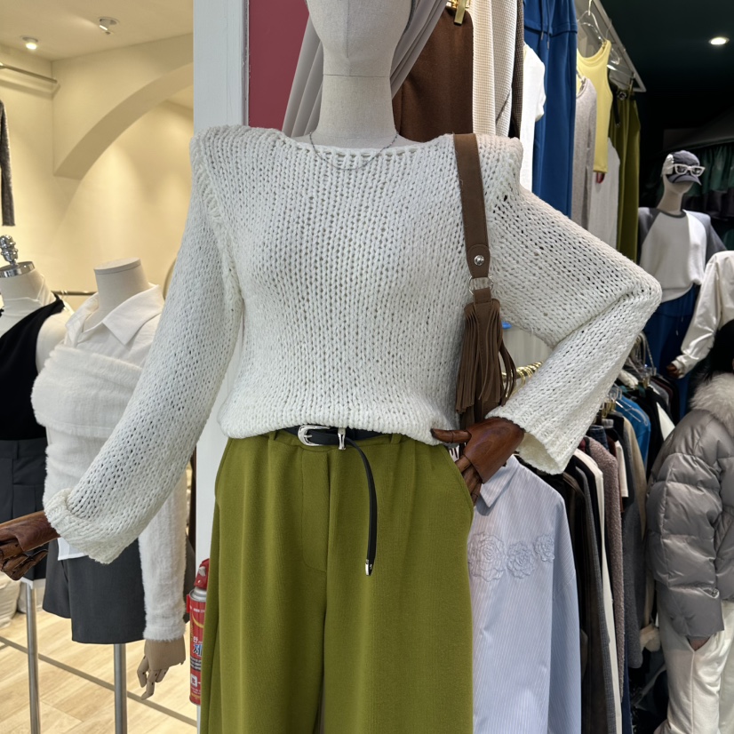 3COLOR東大門直郵女士新款熱賣針織衫Three color針織衫圖色2