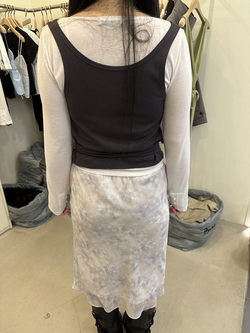 MONDAYMORING韓國代購女士新品人氣推薦真品26春夏吊帶背心MONDAYMORING吊帶/背心