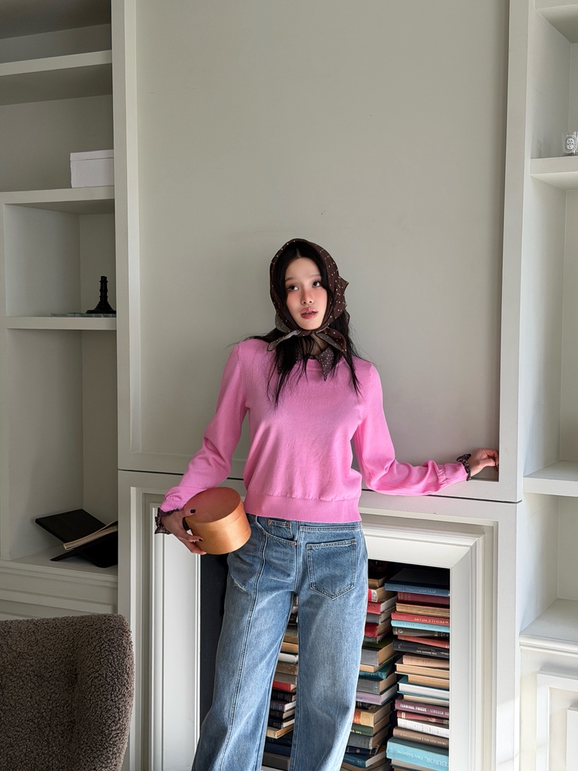 MAISONDEGLORY韓國代購女士新款26春夏熱賣推薦真品針織衫MAISON DE GLORY針織衫