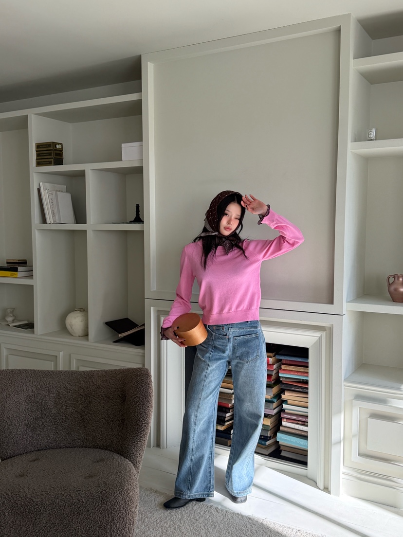 MAISONDEGLORY韓國代購女士新款26春夏熱賣推薦真品針織衫MAISON DE GLORY針織衫