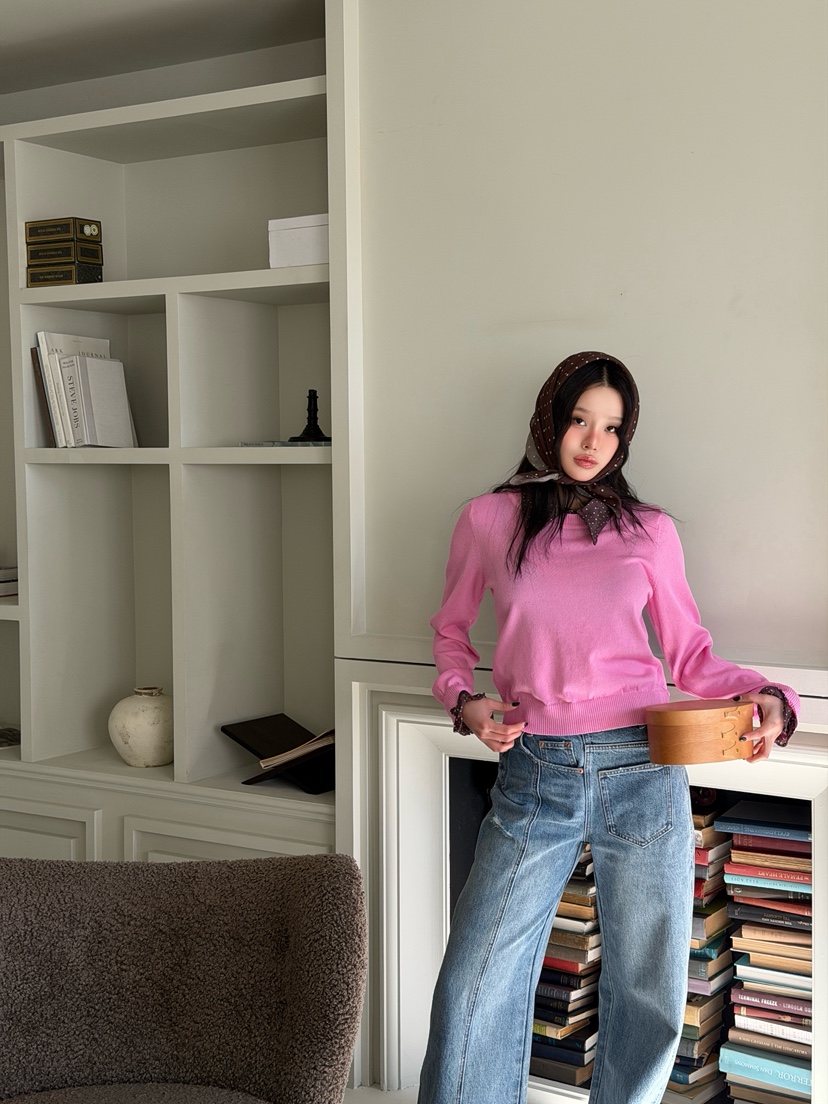 MAISONDEGLORY韓國代購女士新款26春夏熱賣推薦真品針織衫MAISON DE GLORY針織衫