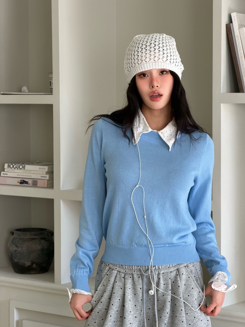 MAISONDEGLORY韓國代購女士新款26春夏熱賣推薦真品針織衫MAISON DE GLORY針織衫