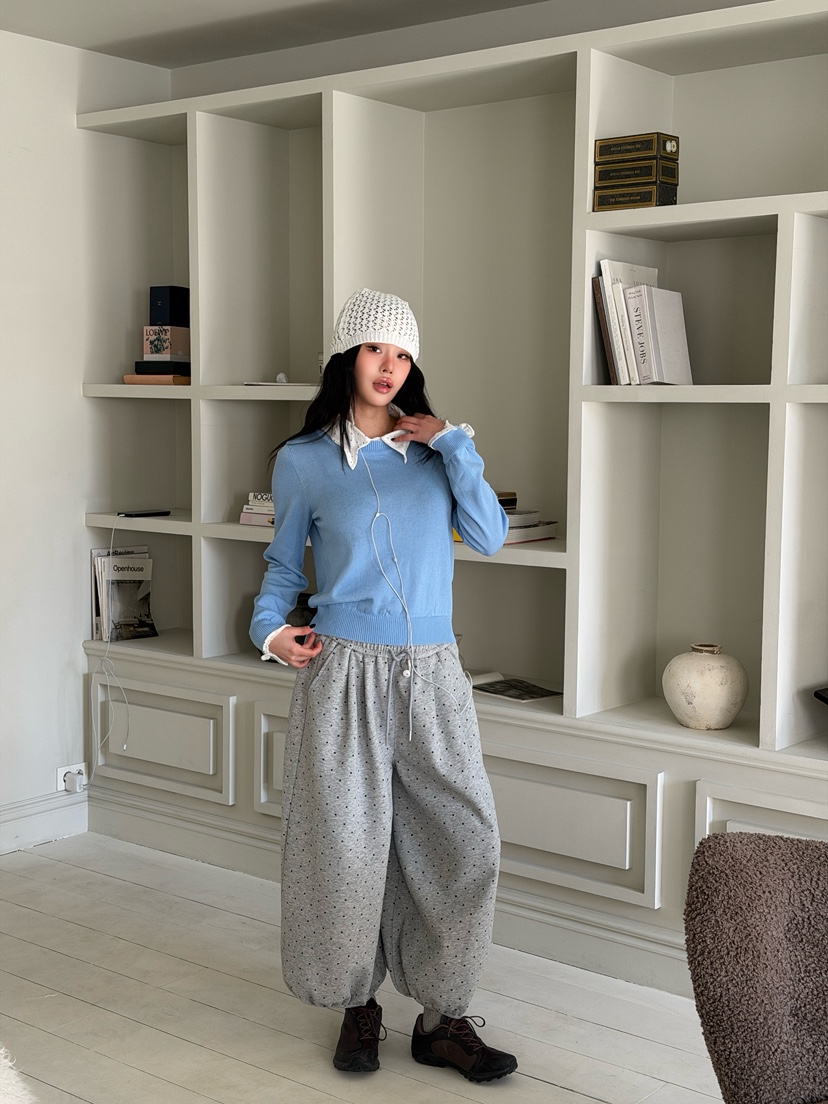 MAISONDEGLORY韓國代購女士新款26春夏熱賣推薦真品針織衫MAISON DE GLORY針織衫