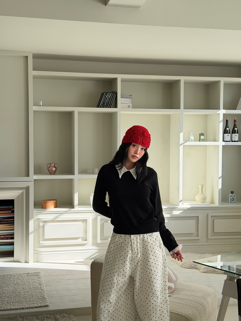 MAISONDEGLORY韓國代購女士新款26春夏熱賣推薦真品針織衫MAISON DE GLORY針織衫