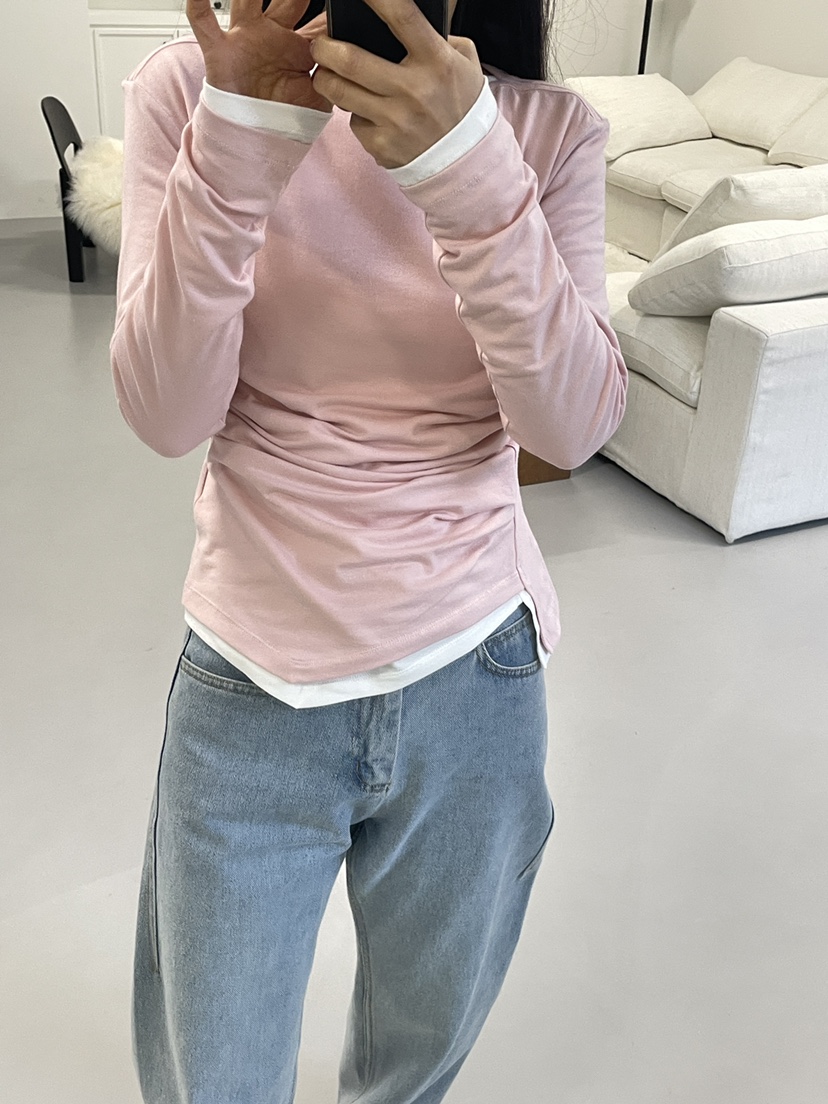 EDITION-P韓國直郵女士新品推薦人氣休閑熱賣襯衫蕾絲衫EDITION/CHAHEE襯衫/蕾絲衫