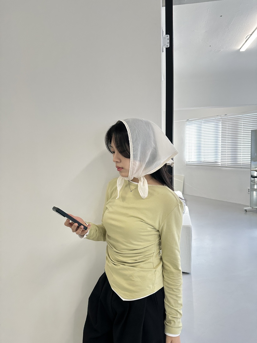 EDITION-P韓國直郵女士新品推薦人氣休閑熱賣襯衫蕾絲衫EDITION/CHAHEE襯衫/蕾絲衫